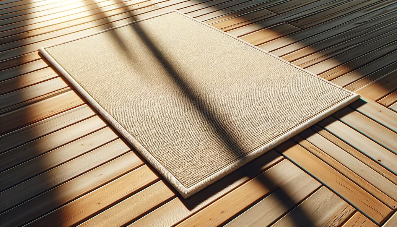 UV-beständig altanmatta i ljus färg som tål direkt solljus utan att blekna